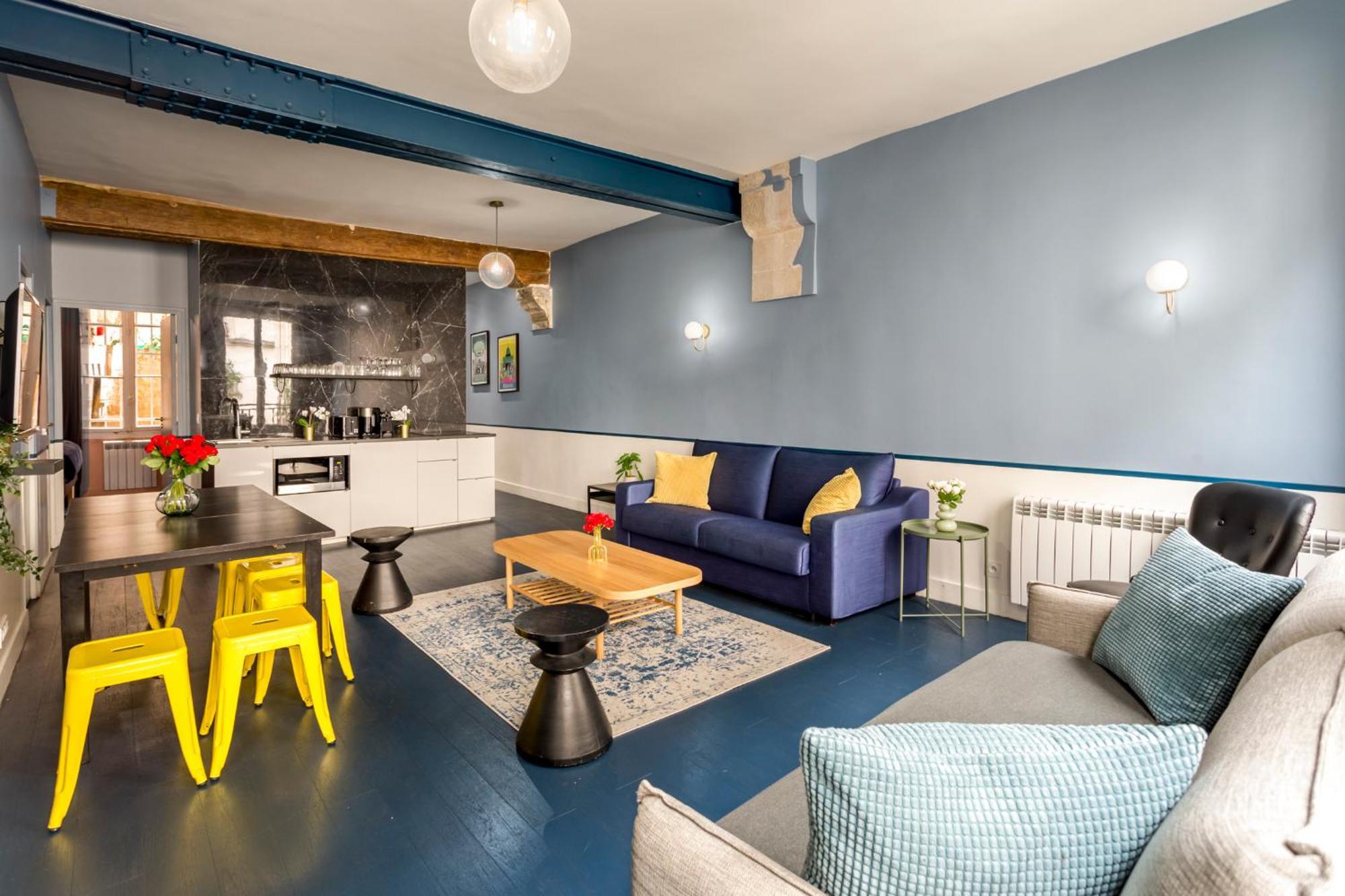 Luxury 3 Bedroom 2 Bathroom Family Loft In Central Paris Exteriör bild